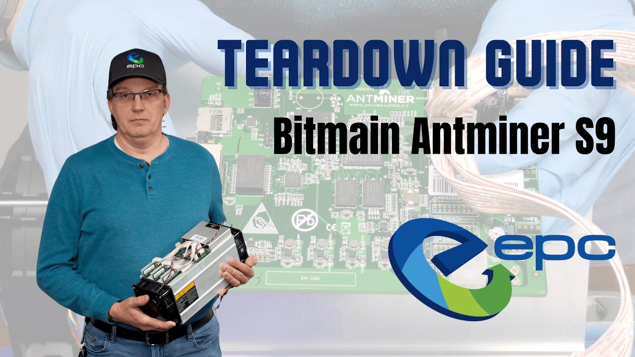 How to Teardown a Bitmain Antminer S9