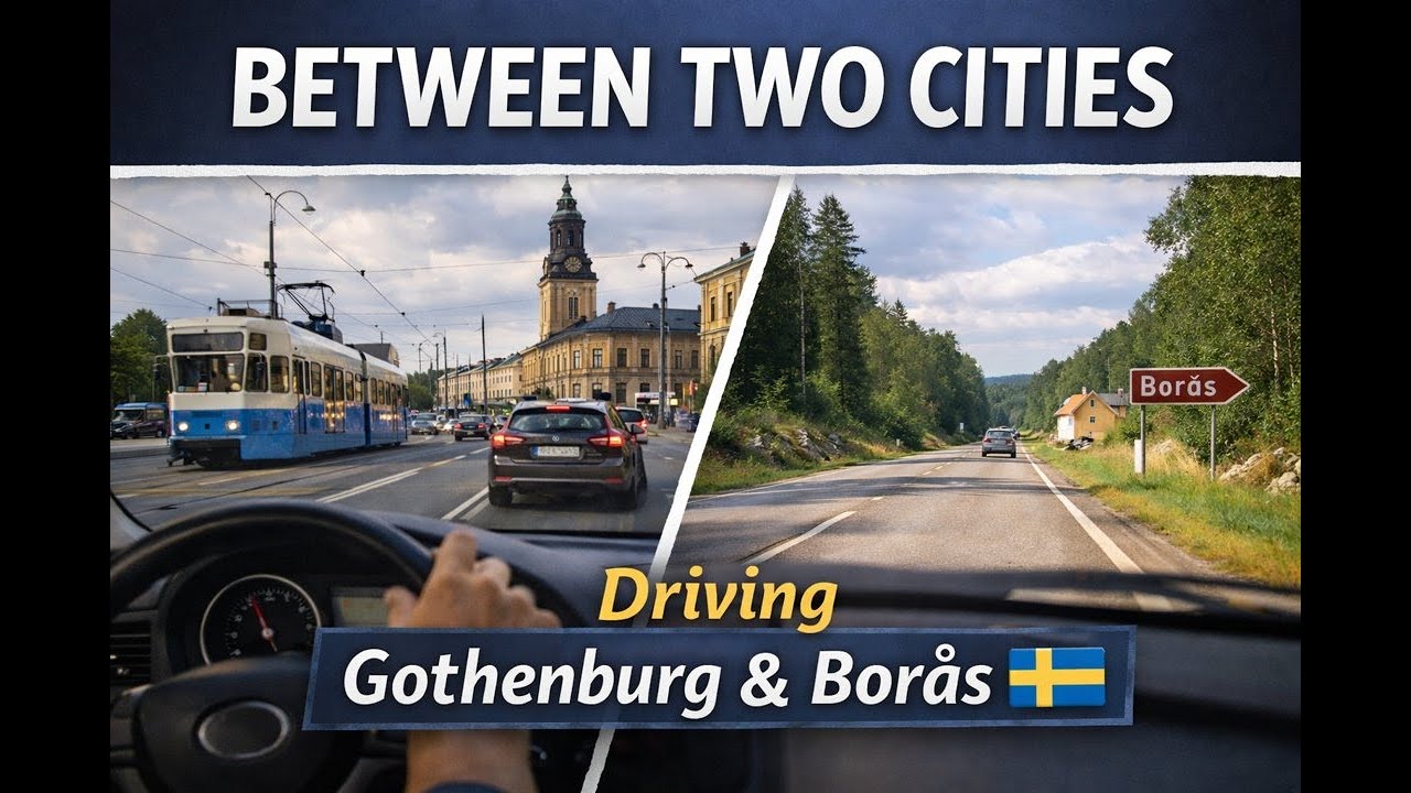 Between Two Cities: Driving Gothenburg & Borås