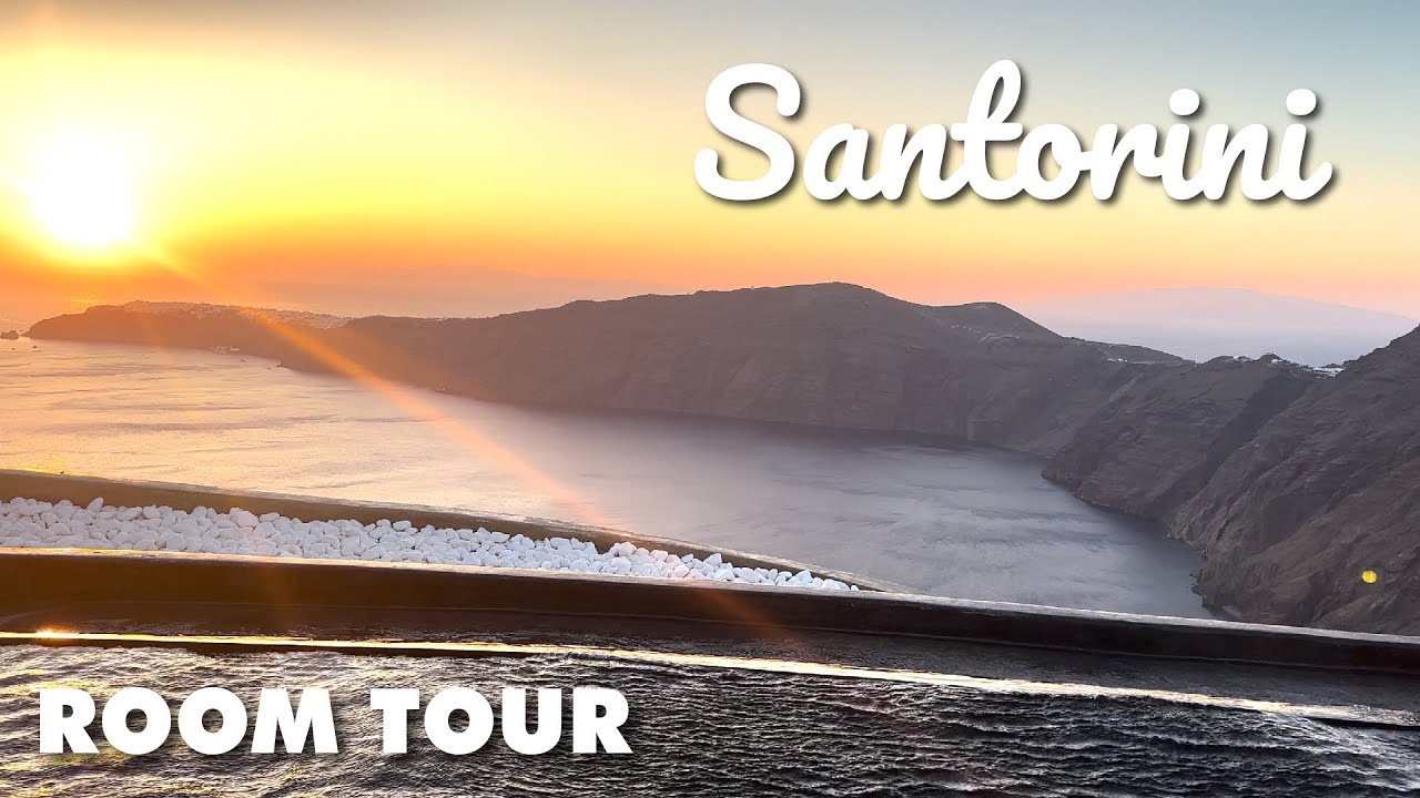 Andronis Concept Room Tour -The BEST VIEW In Santorini -The Fabulous Suite -Luxury Family Travel