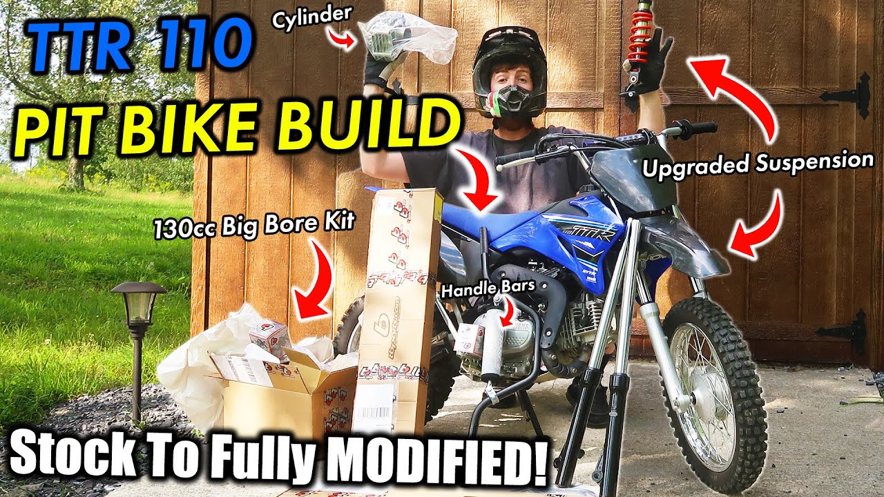 I Bought A Yamaha TTR 110 To Build Into A Fully MODIFIED Pit Bike!