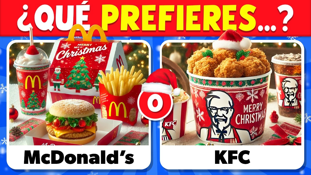 ¿Qué Prefieres? Edición NAVIDAD 🎅🎄🎁 ¡Las 55 decisiones más difíciles! ❄️