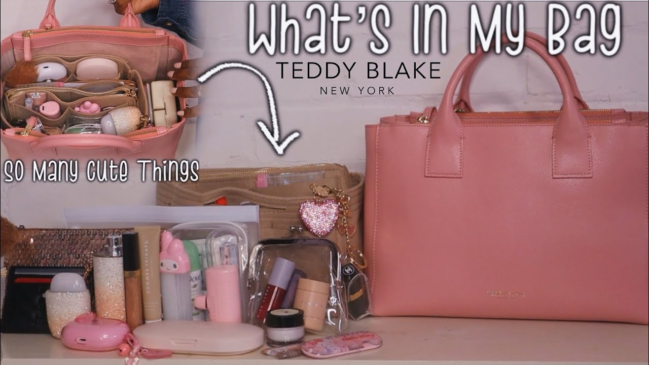 🩷 What’s In My Bag - Teddy Blake Bella Palmelatto 12” Rose