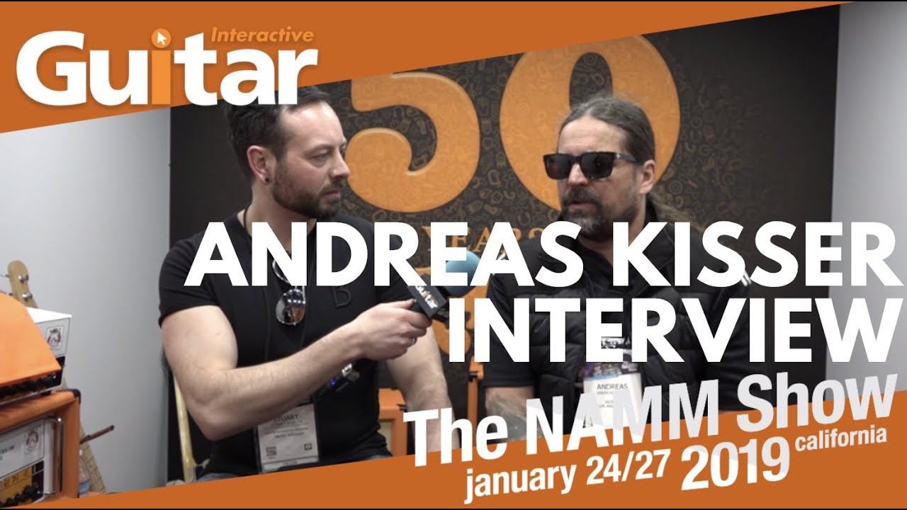NAMM 2019 | Andreas Kisser at Orange Amps