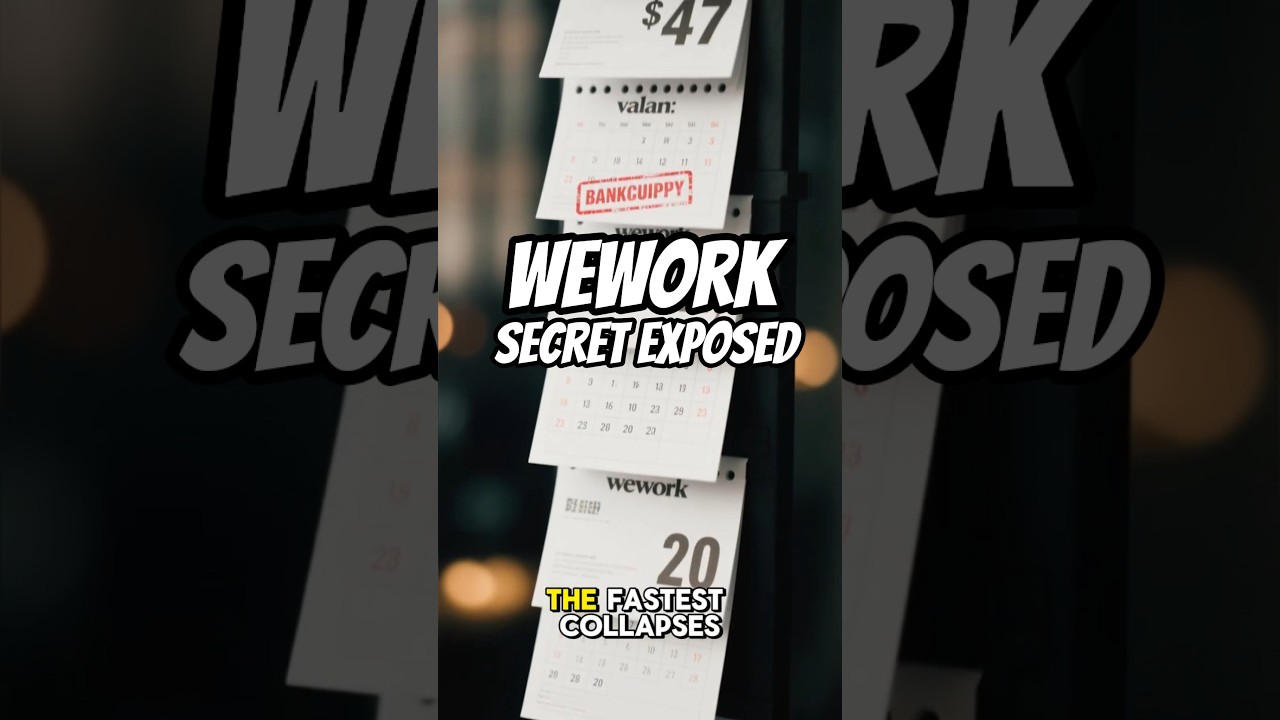 What REALLY Happened to WeWork's BILLION Dollar Dream?