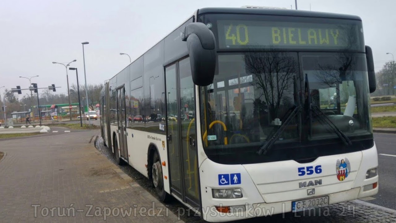 Toruń - zapowiedzi przystanków | linia 27