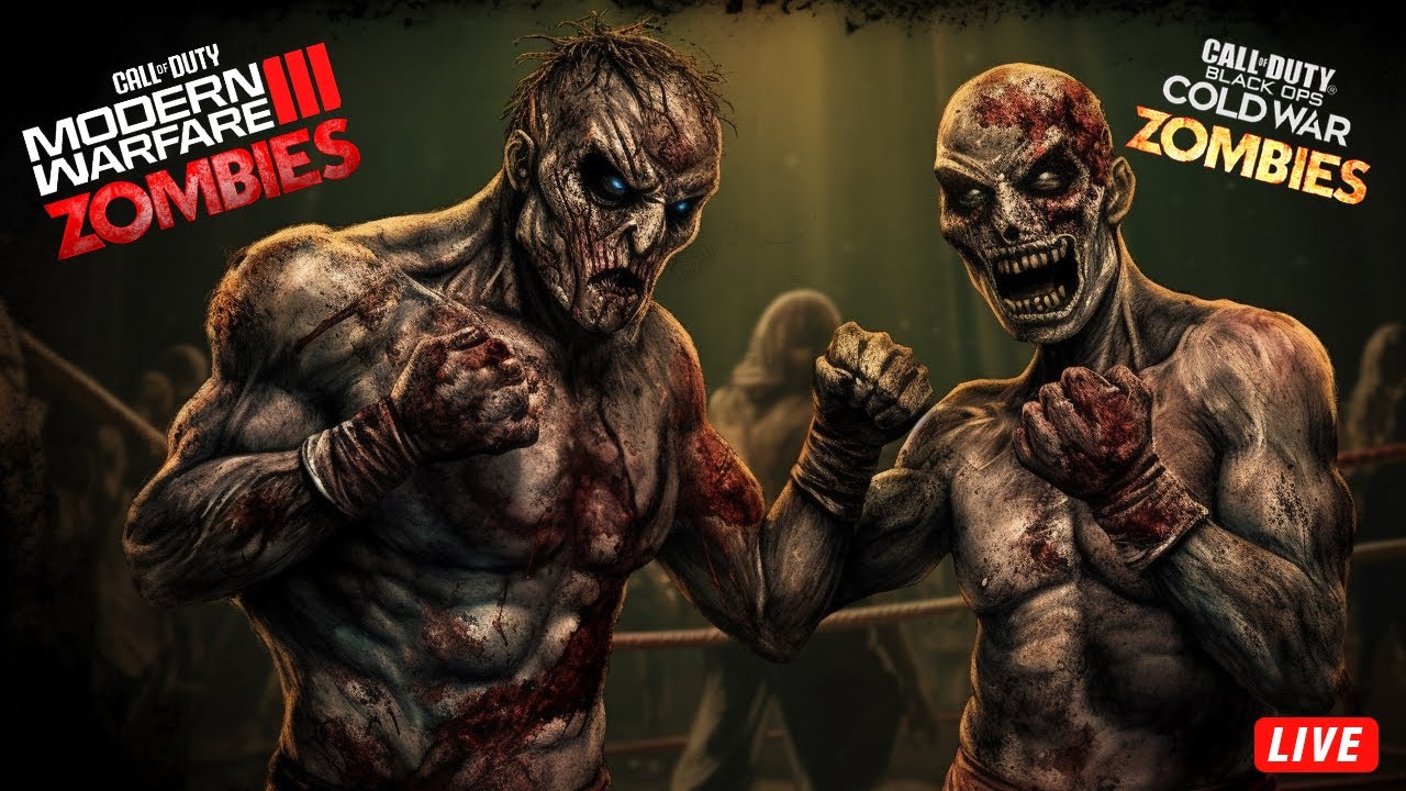 🔴 LIVE | MW3 III ZOMBIES vs COLD WAR ZOMBIES
