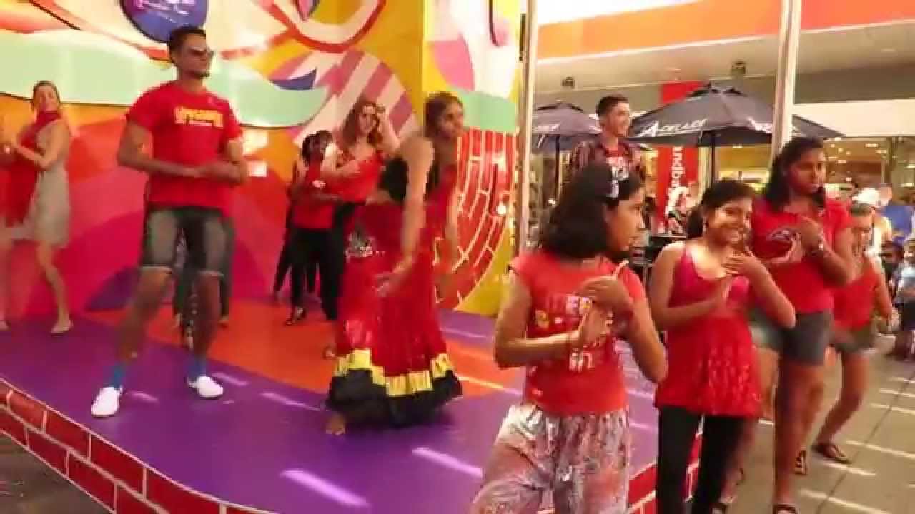 Bollywood Flashmob - Fringe Festival, Adelaide, Sth Australia March 2015