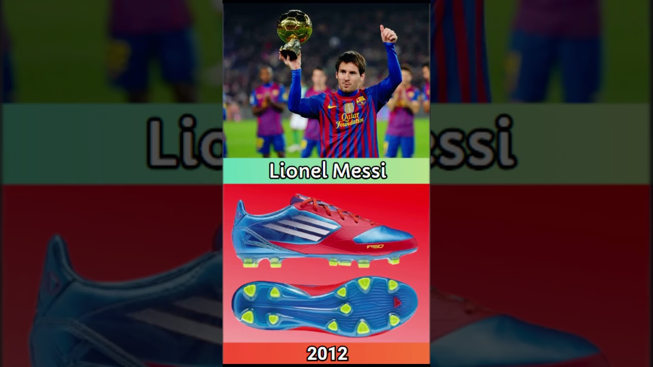LIONEL MESSI - New Soccer Cleats & All Football Boots 2004-2023