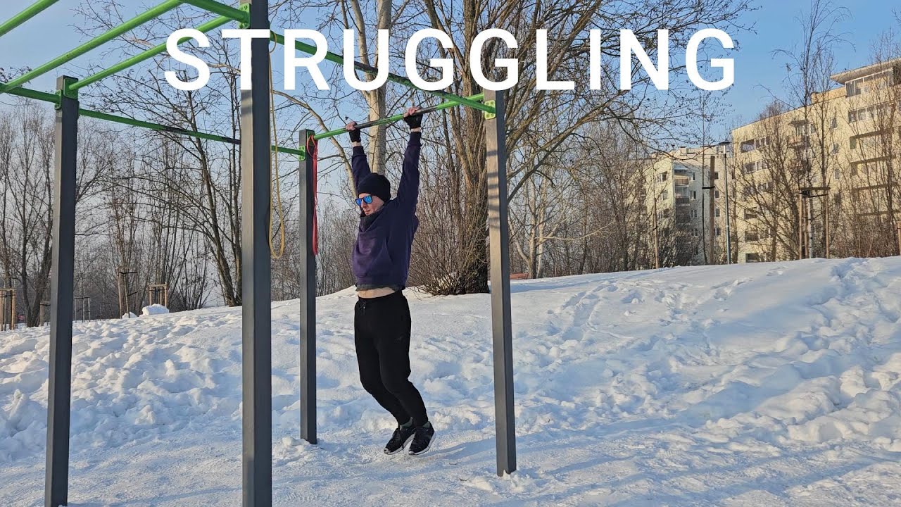 Pull day in winter