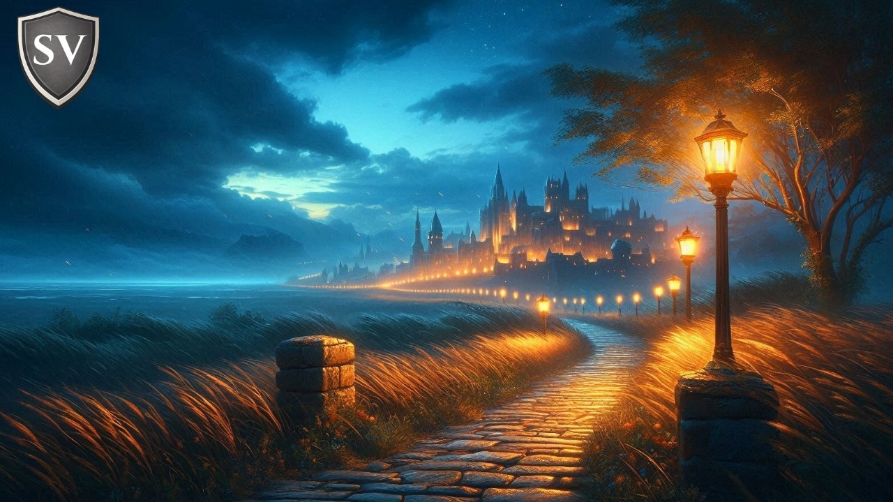 Medieval Fantasy Ambient Music for Focus & Reflection 🌙 | The Lantern Road to Eldryn