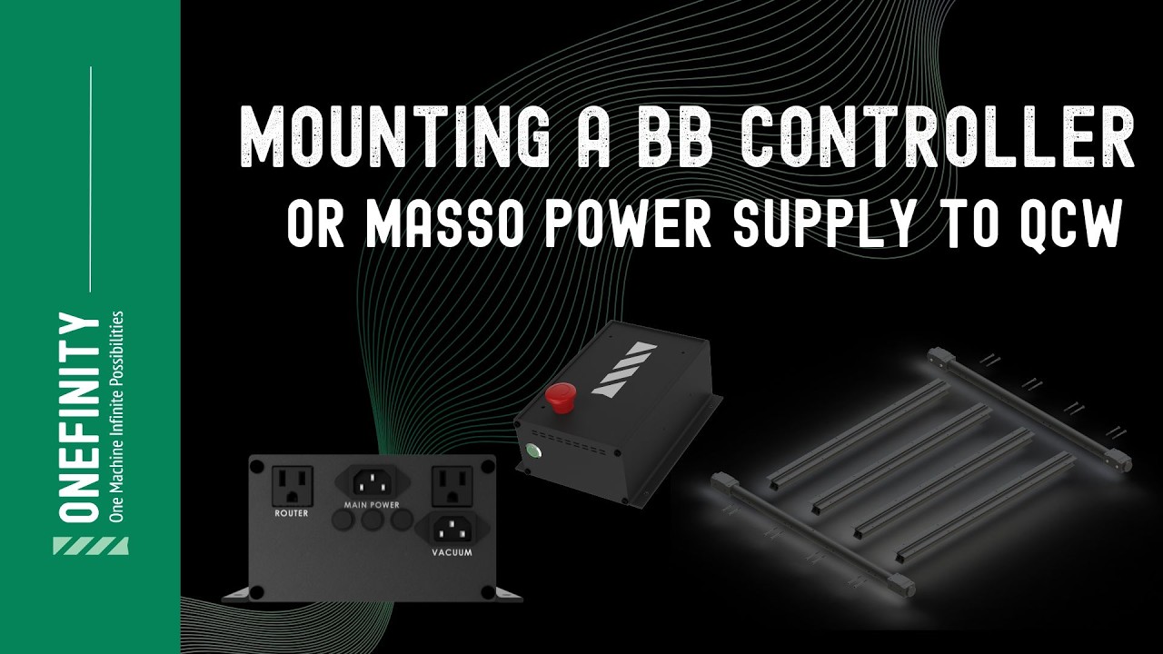 Mounting a BB controller or Elite Masso Gen 1 Power supply to a QCW