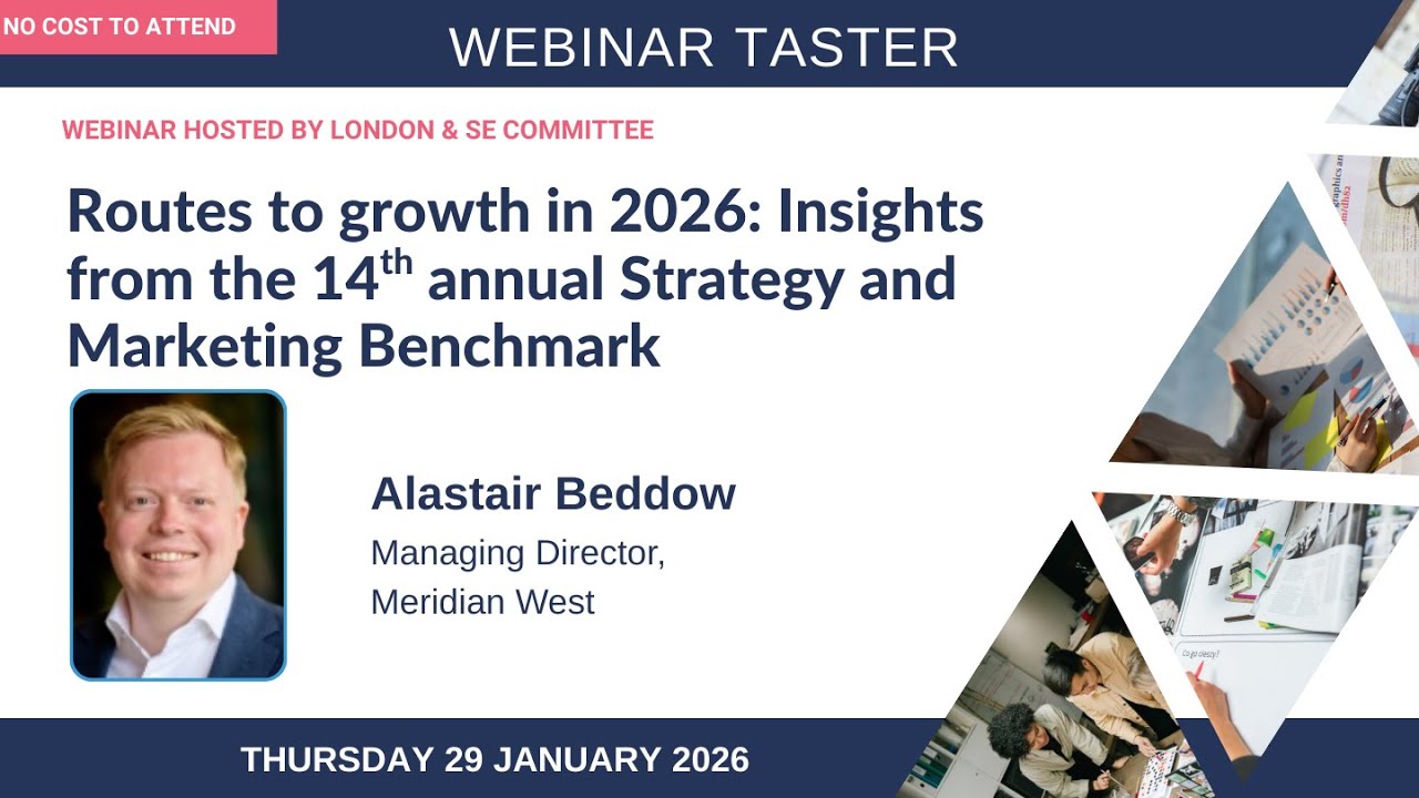 PM Forum taster: Routes to growth in 2026: Insights from 14th annual Strategy & Marketing Benchmark