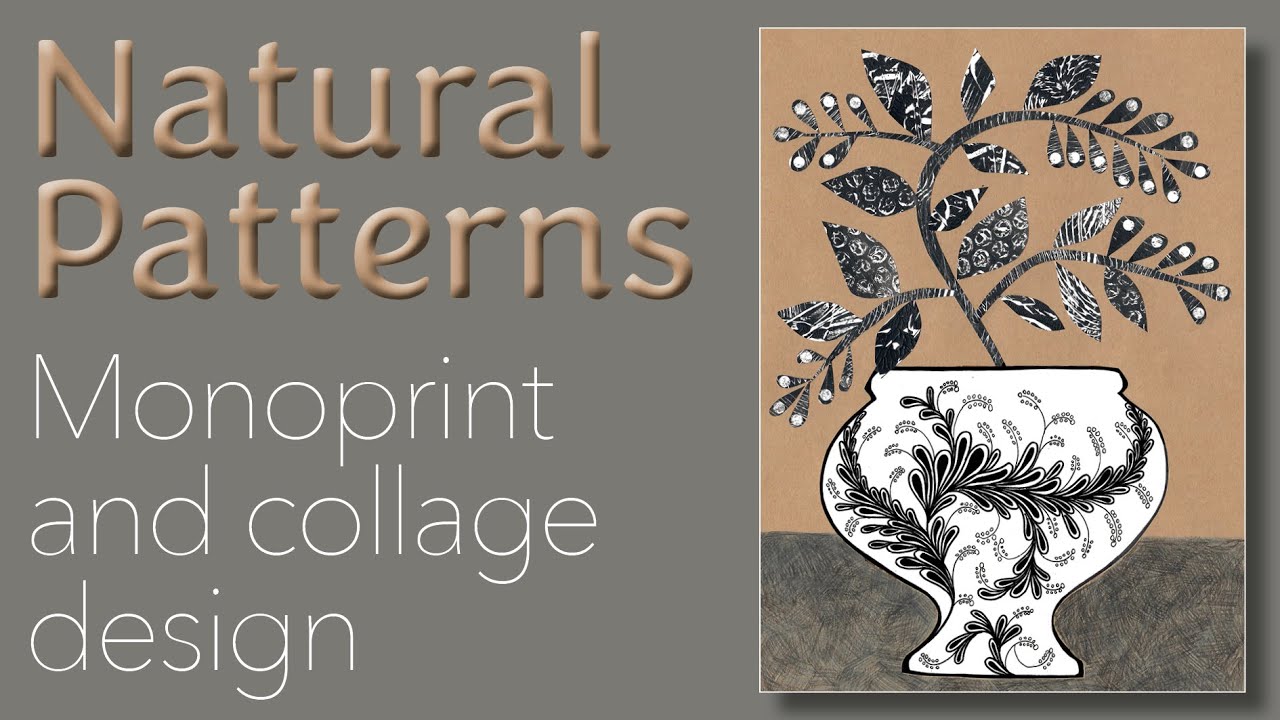 Natural Impressions: Monoprint, collage and drawing.