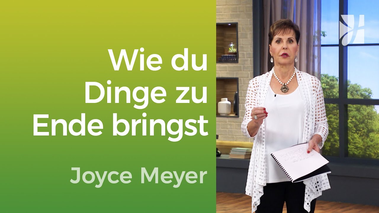 SELBSTBEHERRSCHUNG ✅ Disziplin ist nicht dein Feind – Joyce Meyer – Persönlichkeit stärken
