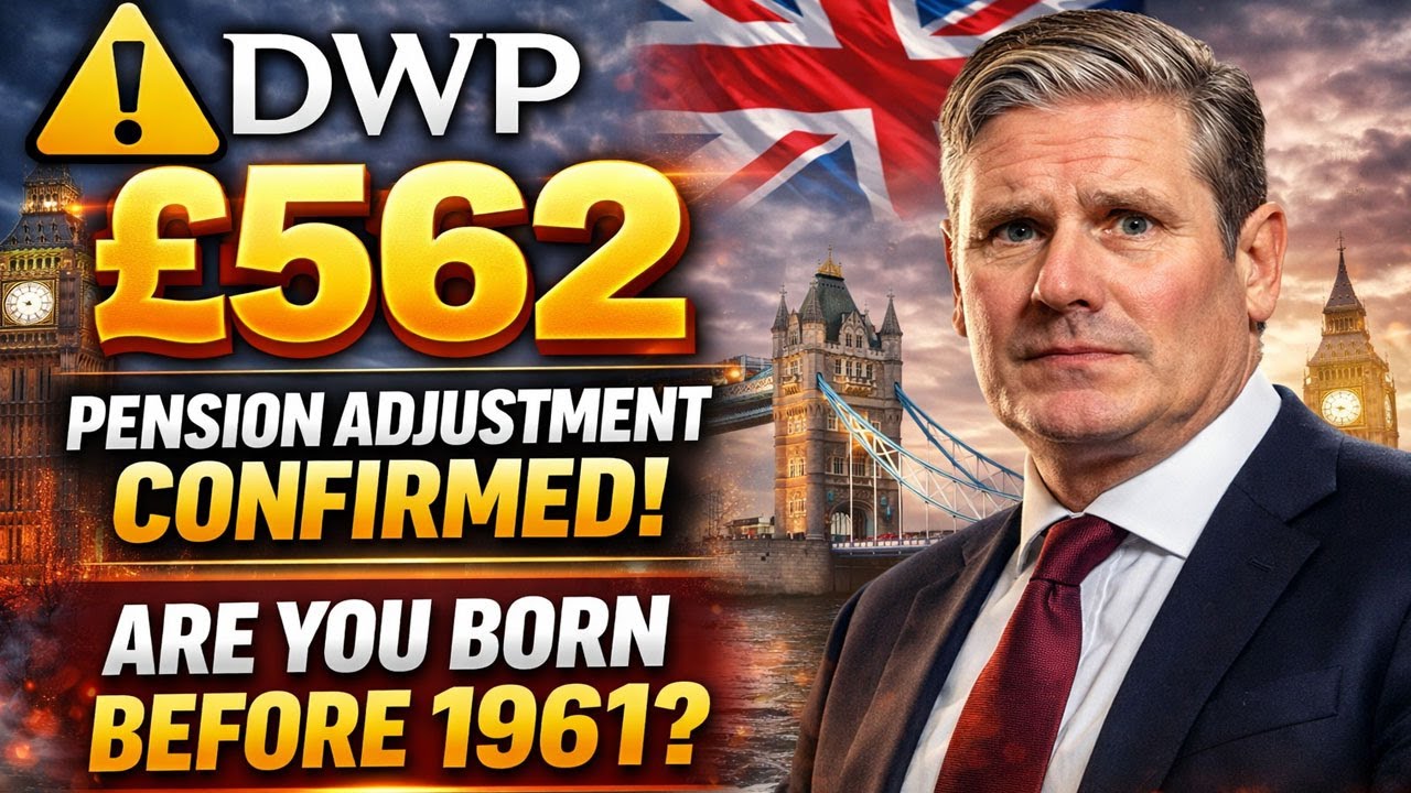 DWP Confirms &pound;562 Pension Adjustment | Check If You&rsquo;re Born Before 1961