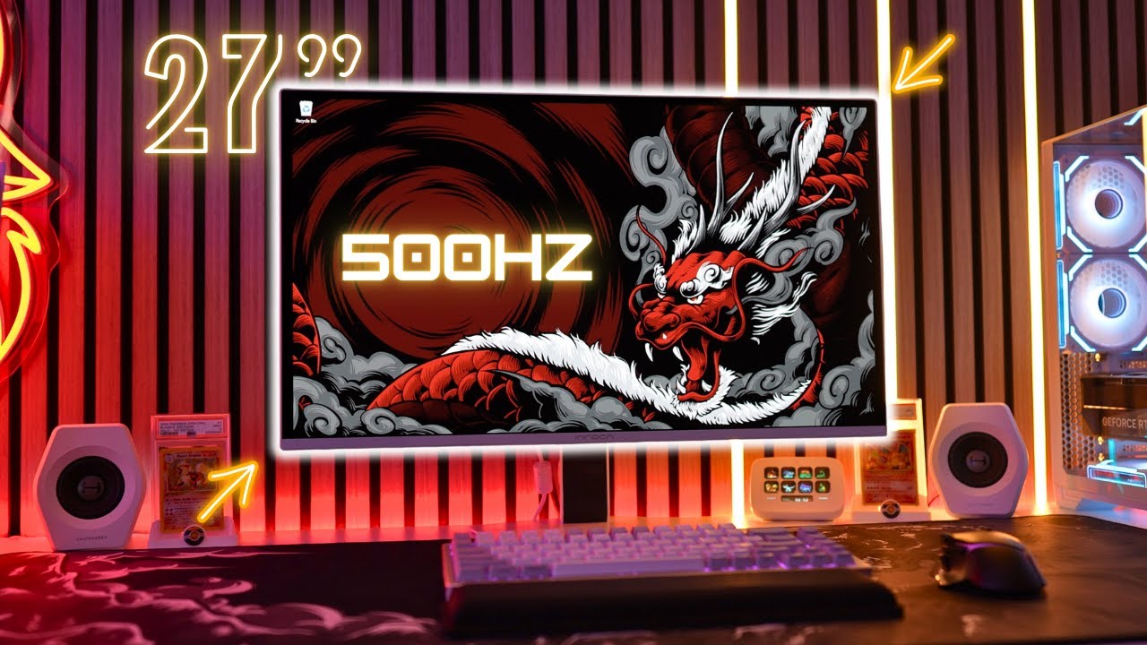 500Hz QD-OLED INNOCN GA27M1Q Gaming Monitor Unboxing, Setup, & Review