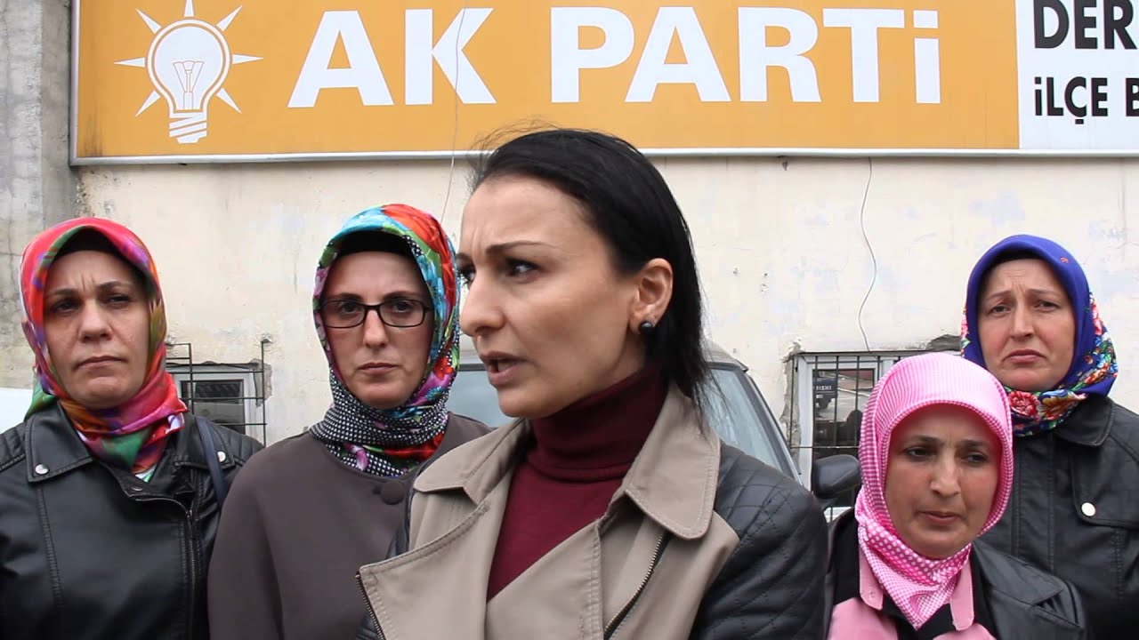 AKP Derepazarı İl&ccedil;e Kadın Kolu Başkanı   İstifa A&ccedil;ıklaması 24032016