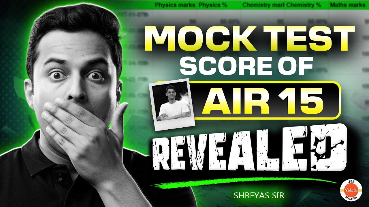 JEE 2026 How To Analyze Mock Test Scores ! Fix Your Mistakes✅ | Shreyas Sir