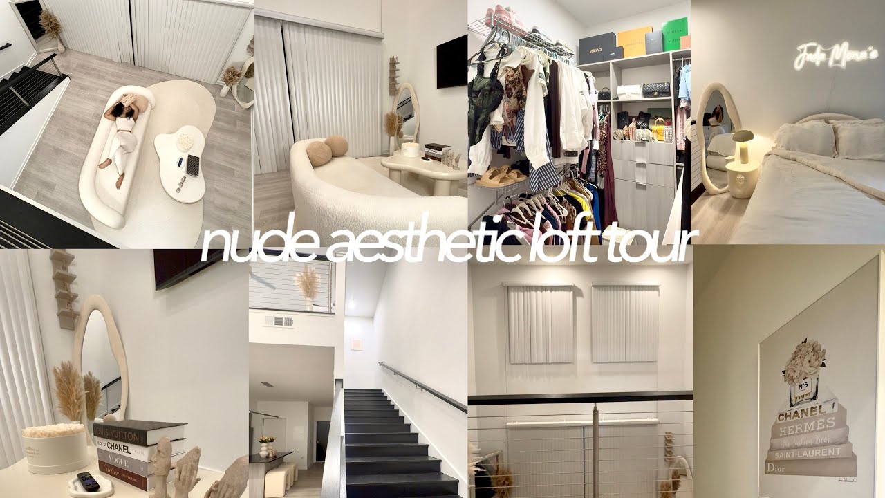 Экскурсия по моей квартире-лофту | Атланта, Джорджия | Высокие потолки, коричнево-нейтральная эст...