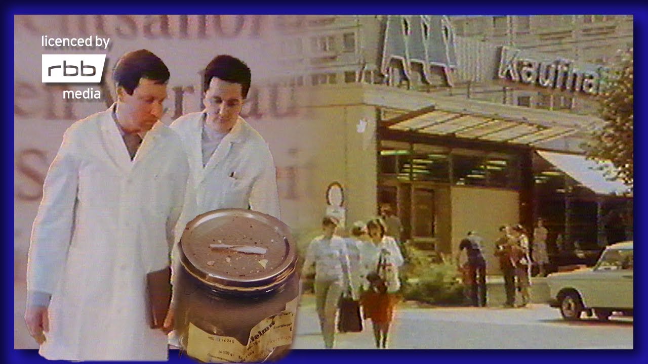 Hygiene und Sauberkeit in Ost-Berliner Kaufhallen, 1988 | DDR