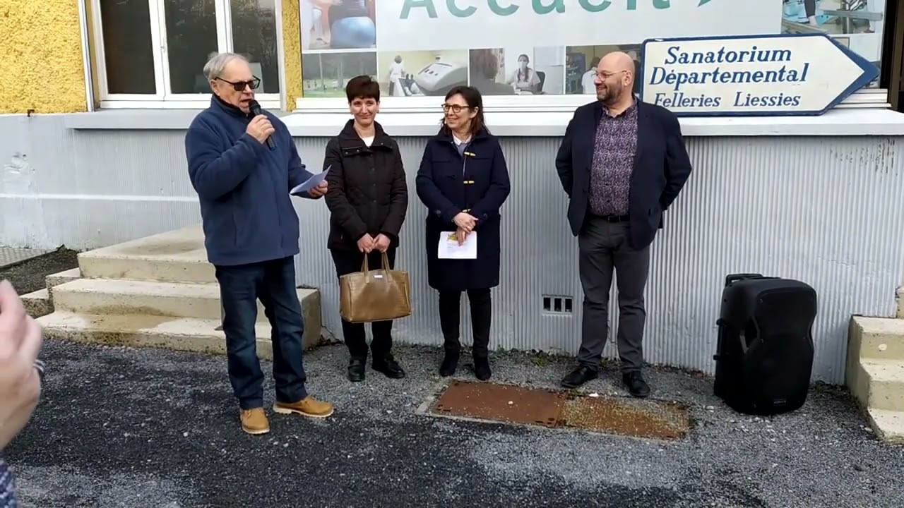 𝗜𝗡𝗔𝗨𝗚𝗨𝗥𝗔𝗧𝗜𝗢𝗡 𝗗𝗨 𝗠𝗨𝗦𝗘𝗘 𝗗𝗨 𝗖𝗛𝗙𝗟 –ANCIEN SANATORIUM FELLERIES LIESSIES - 24 mars 2023