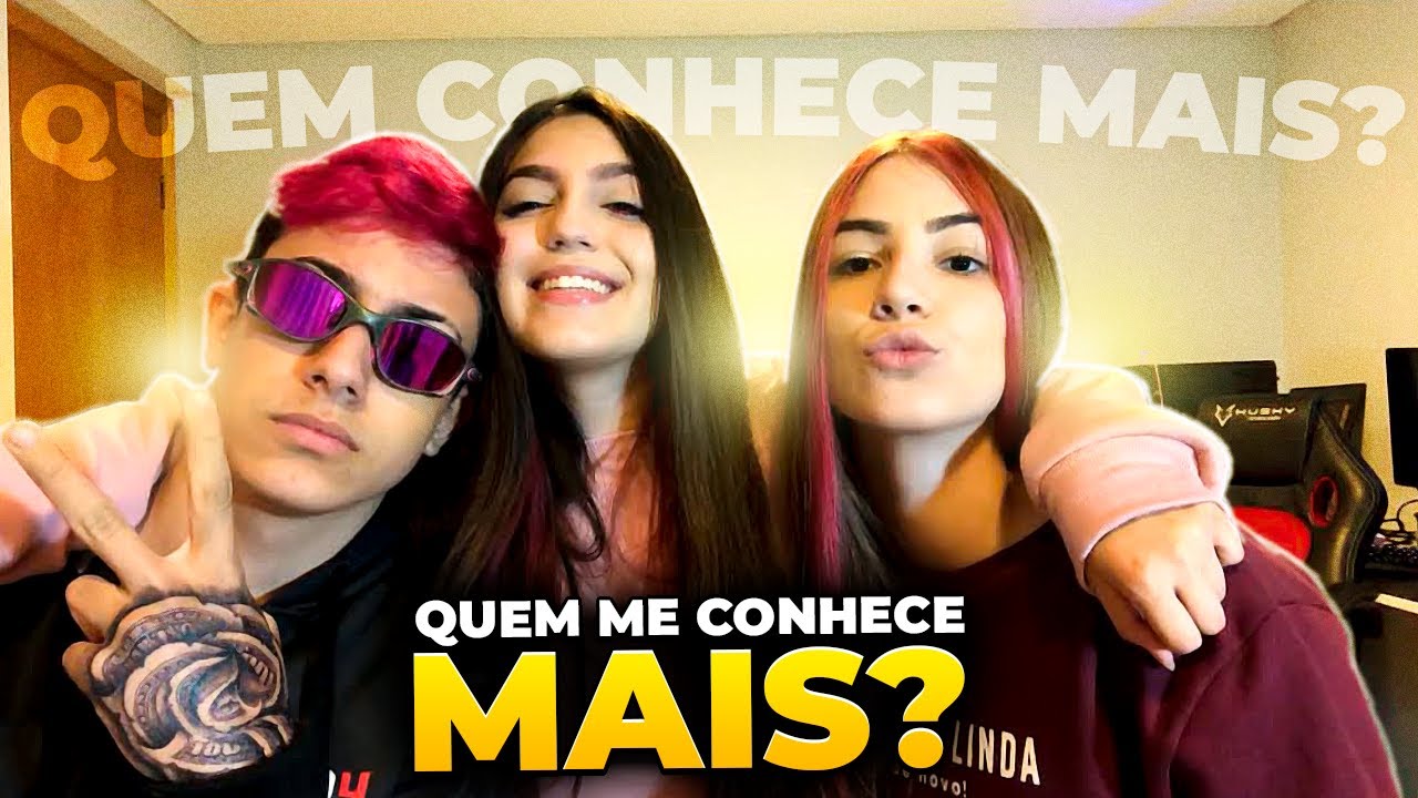 ROLOU TRETA?! TAG MELHORES AMIGOS: QUEM ME CONHECE MELHOR!! ft. KaueLok e AmandaX