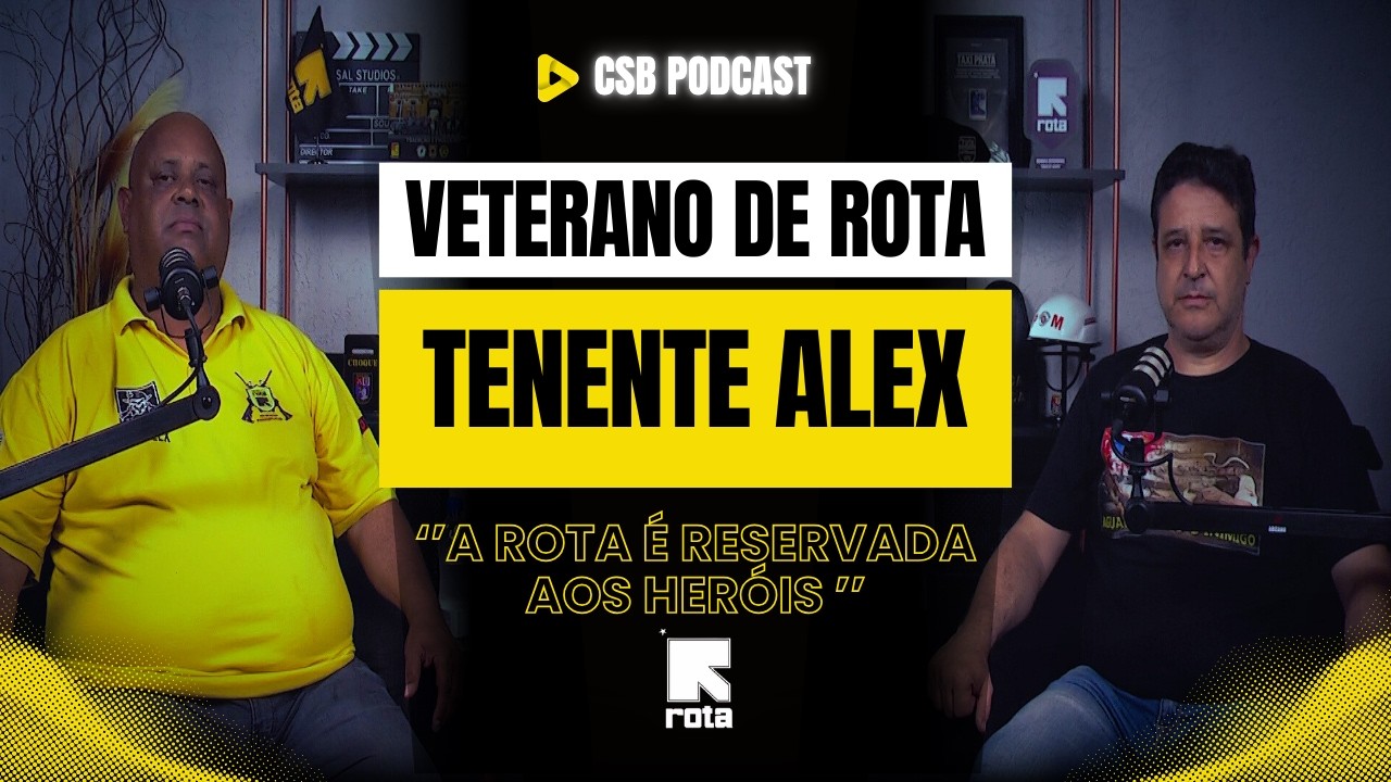 A ROTA É RESERVADA AOS HEROIS / TENENTE ALEX
