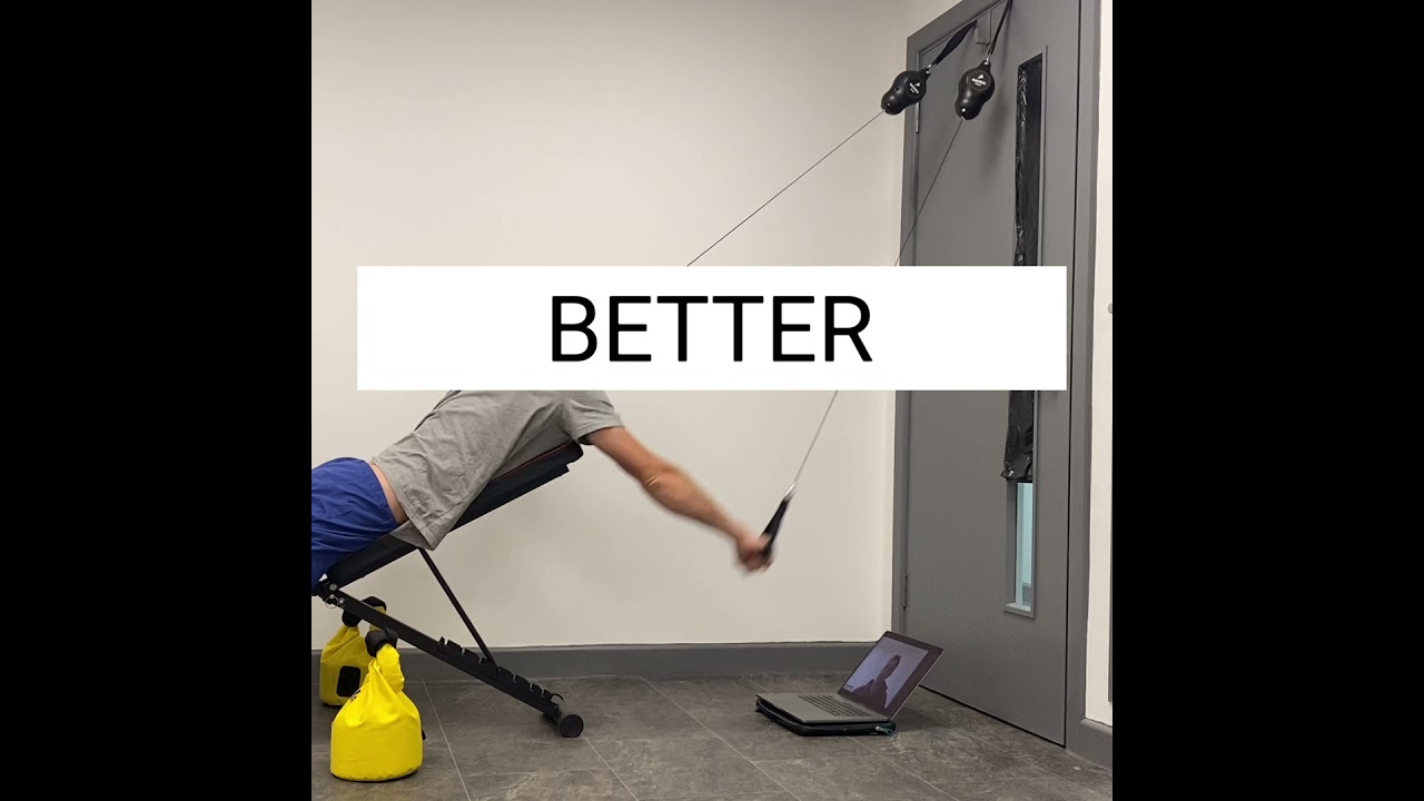 Mavrex Surf trainer with angled weights bench
