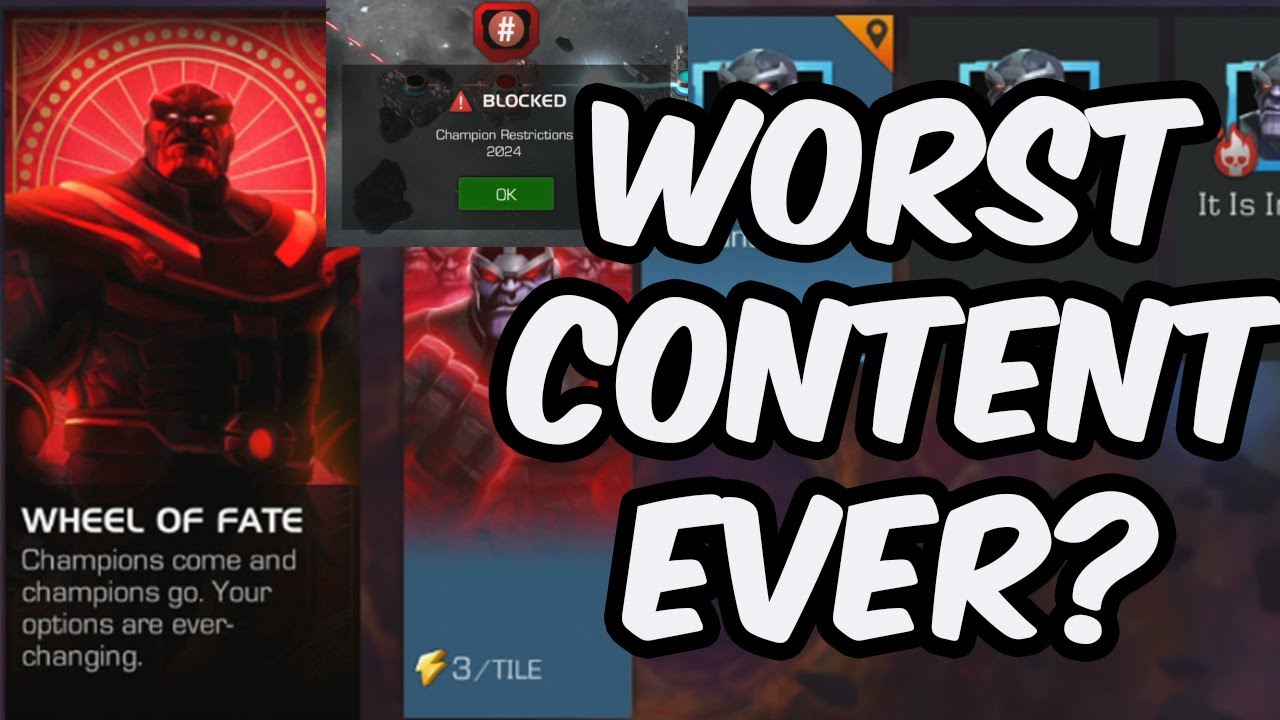 Wheel of Fate Might Be The Worst Content Ever Released - Marvel Contest of Champions