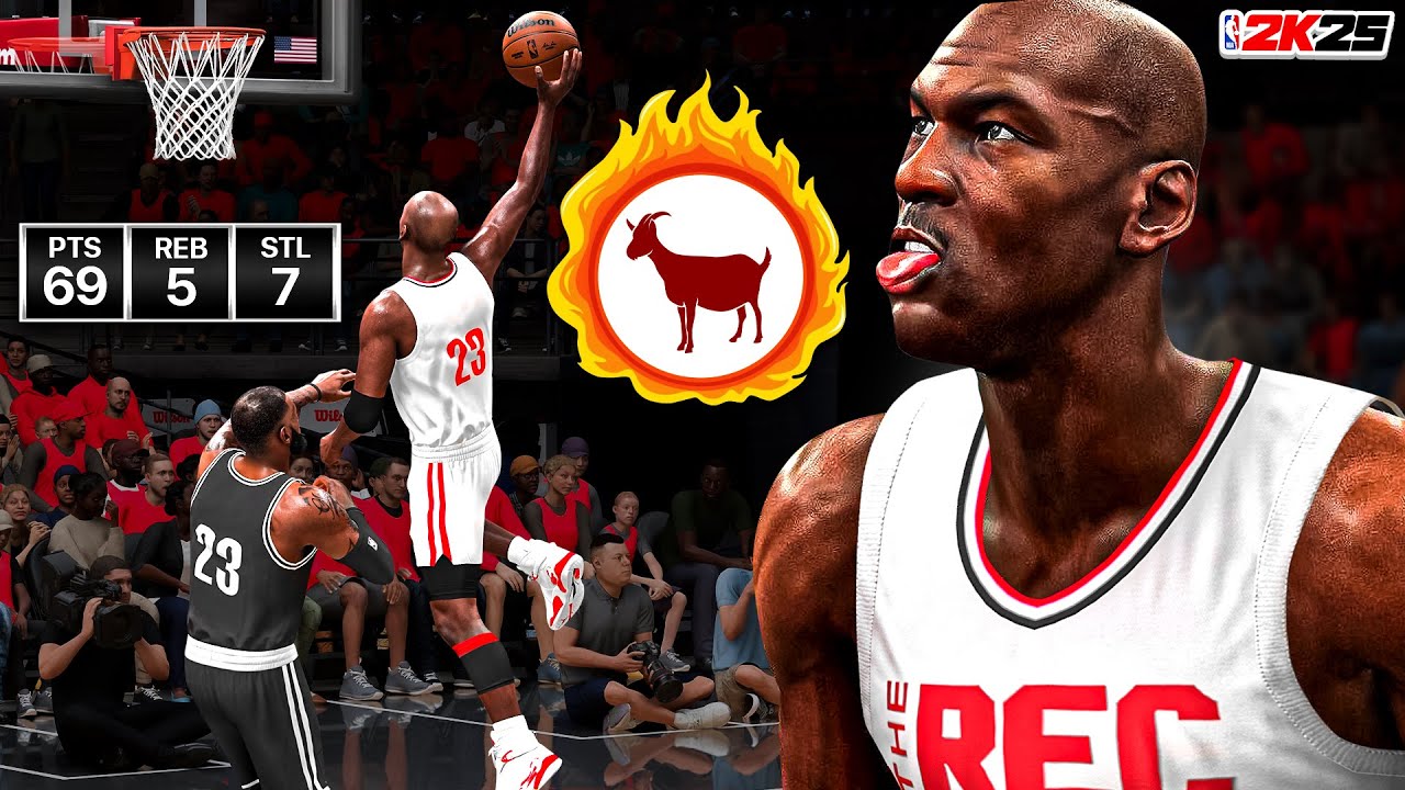 This *NEW* MICHAEL JORDAN BUILD is a PSYCHO on NBA 2K25