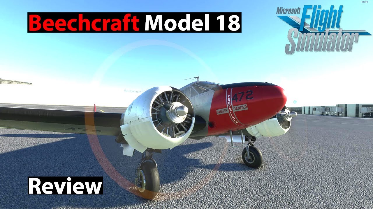 Carenado Beechcraft Model 18 Twin Beech Local Legend | Review | MSFS 2020