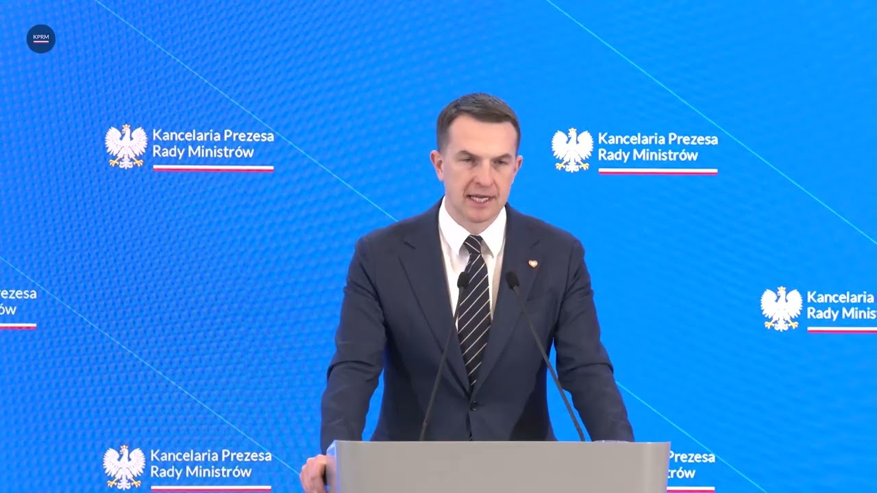 Konferencja prasowa Rzecznika Rządu Adama Szłapki