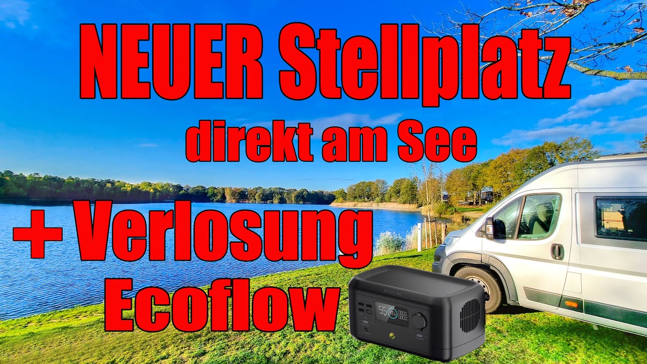NEU‼️Wohnmobil Camp Smaland direkt am Wasser und Verlosung Ecoflow😍, Harkebrügger See,  Reisebericht