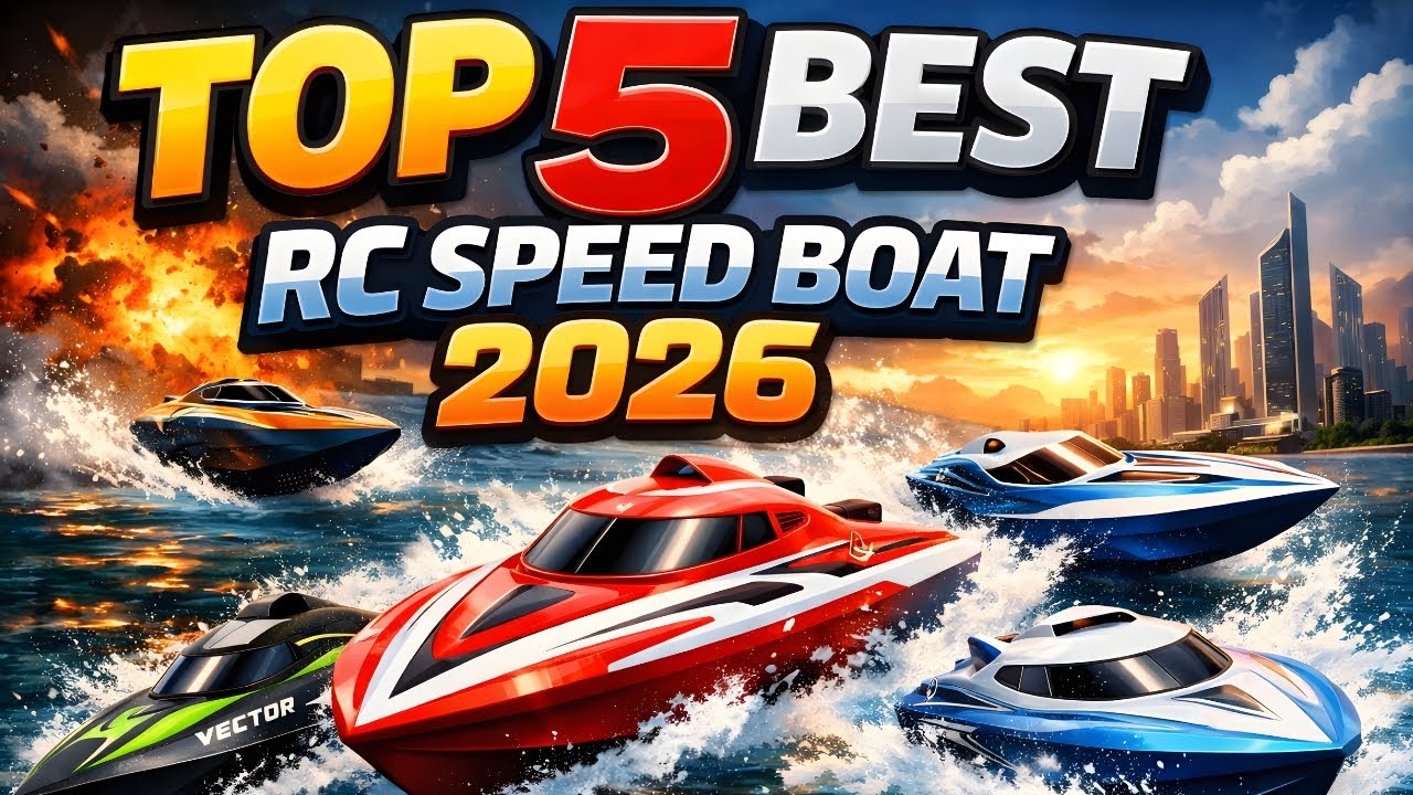 Best RC Speed Boat 2026 | Fastest Brushless Remote Control Boats (40+ MPH)