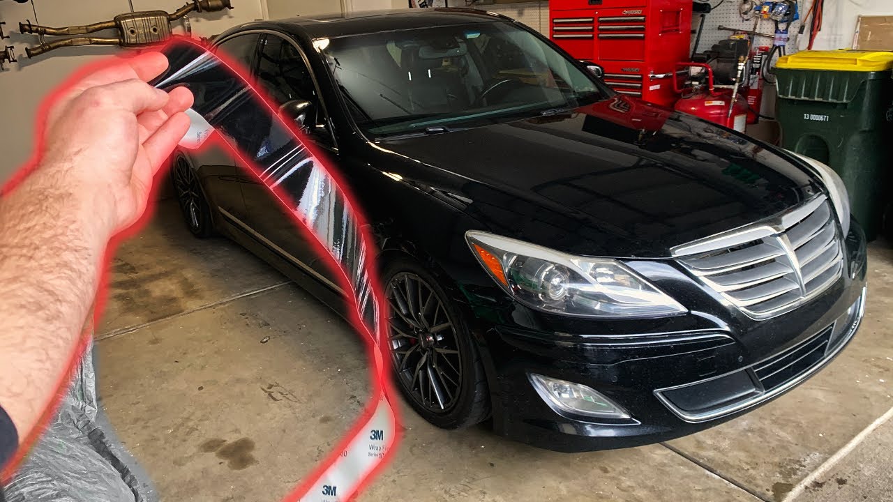 Blacking Out The Chrome On My Genesis 5.0 R-Spec