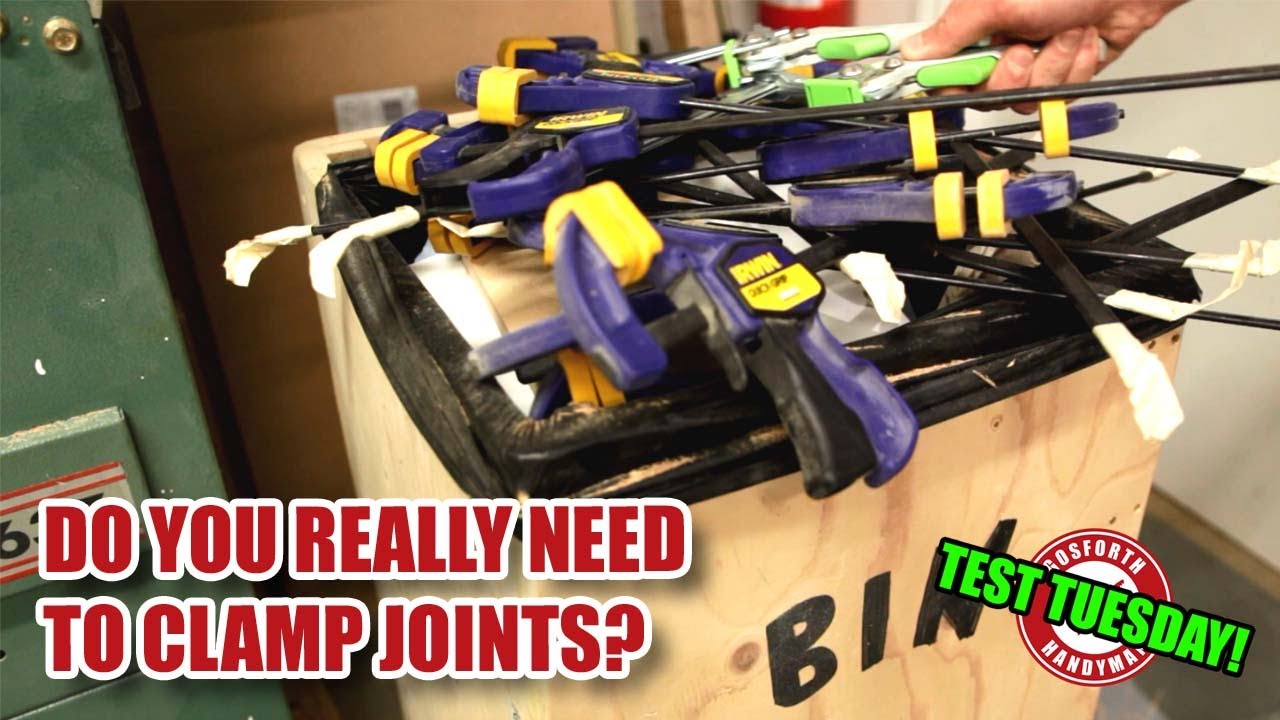 Does clamping glue joints make ANY difference?