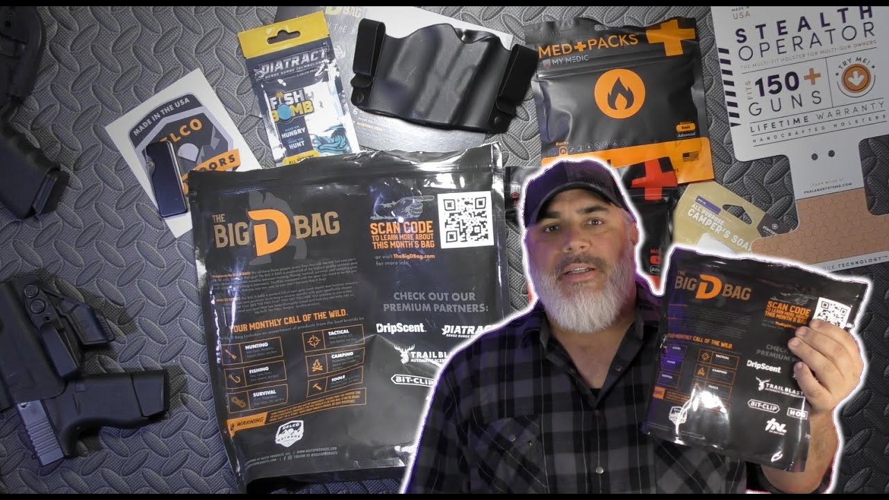 The Big D Bag (Dude Bag) - January 2021