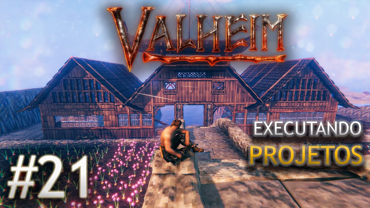 Valheim Executando projetos aqui no Reino