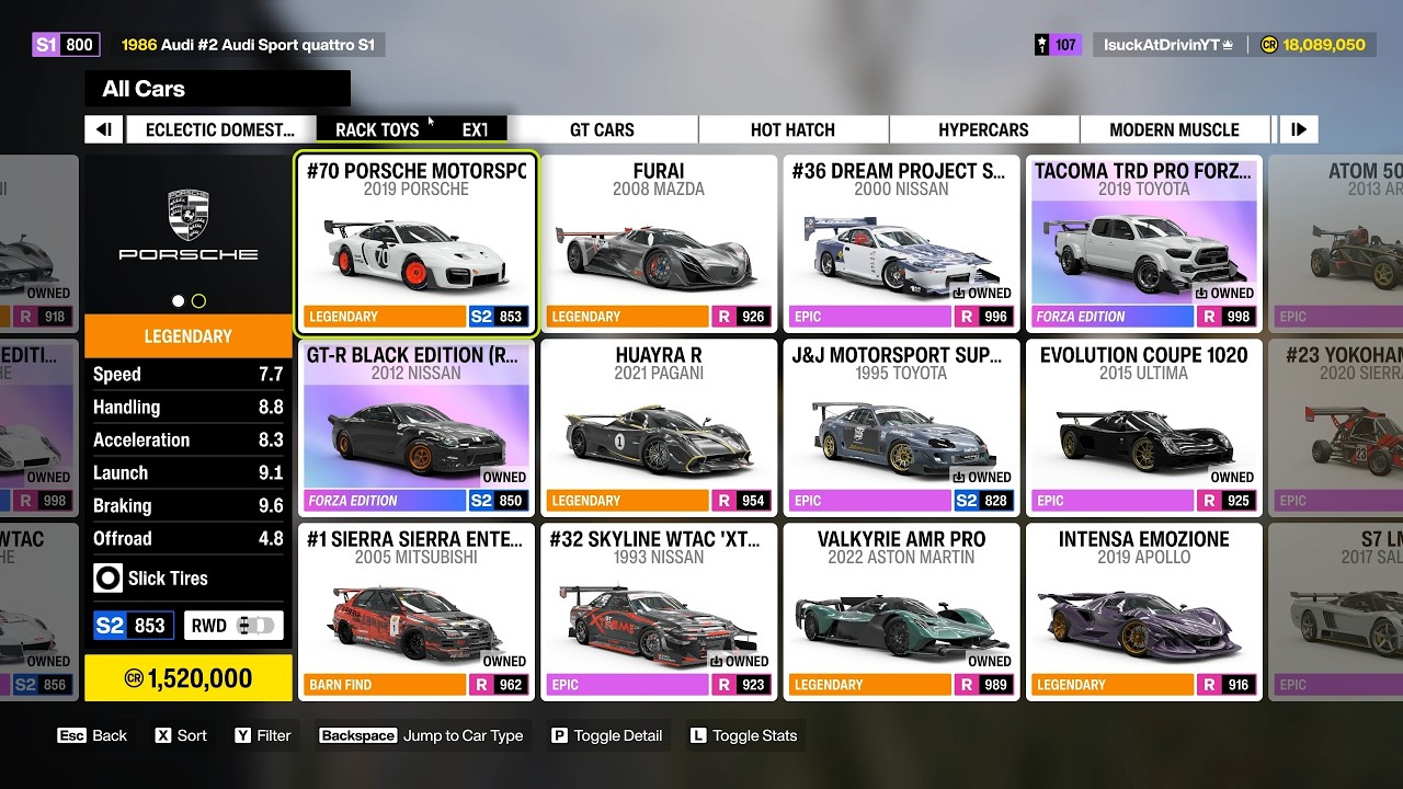 Forza Horizon 6 &mdash; Все 606 автомобилей на момент запуска (полный список автомобилей + Car Pass)