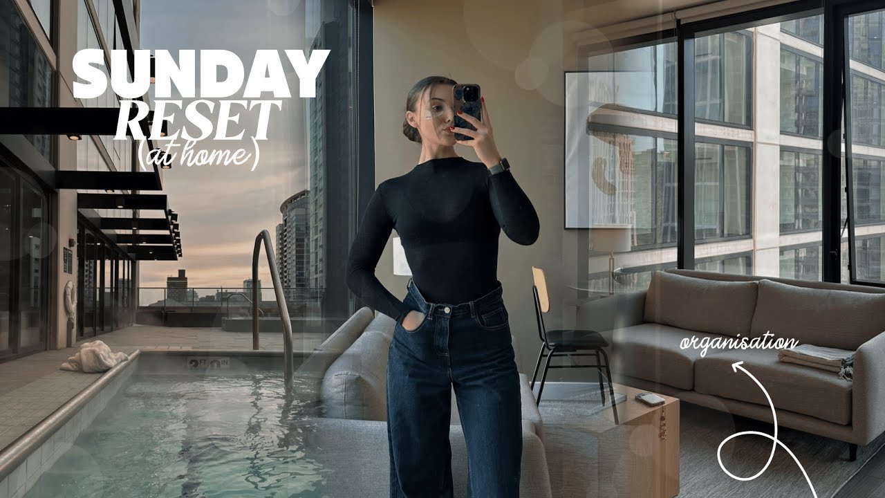 SUNDAY RESET À CHICAGO 🎀 à la maison
