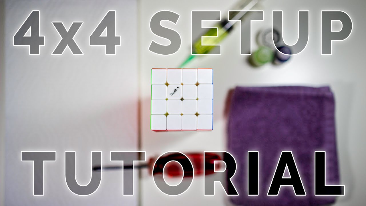 How to Make Your 4x4 Speedcube Amazing!