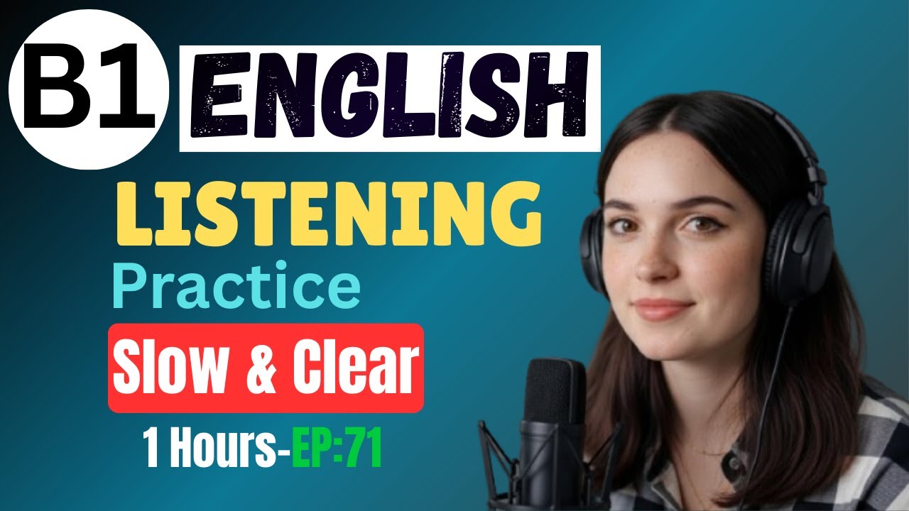 B1 English Listening Practice | Listening Training for Daily Conversations