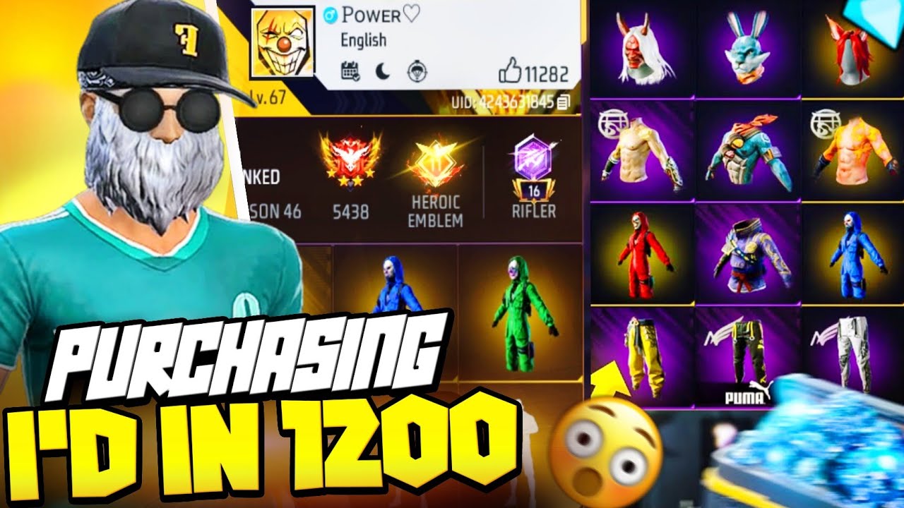 I PURCHASE MOST RARE ID 🗿😱| IN ₹1600 ONLY 💸😊| GRENA FREE FIRE 🔥 