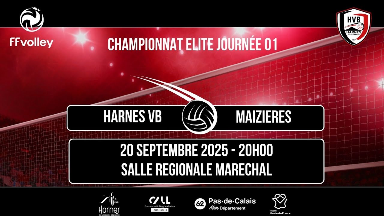 Harnes VB / Maizieres (🏐🇫🇷 Elite 25/26 JO1)