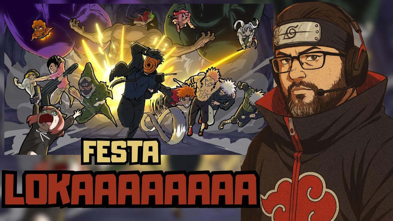 REACT AKATSUKI FAZ UMA FESTA (PARTE 4) - UM CAOS COMPLETO!