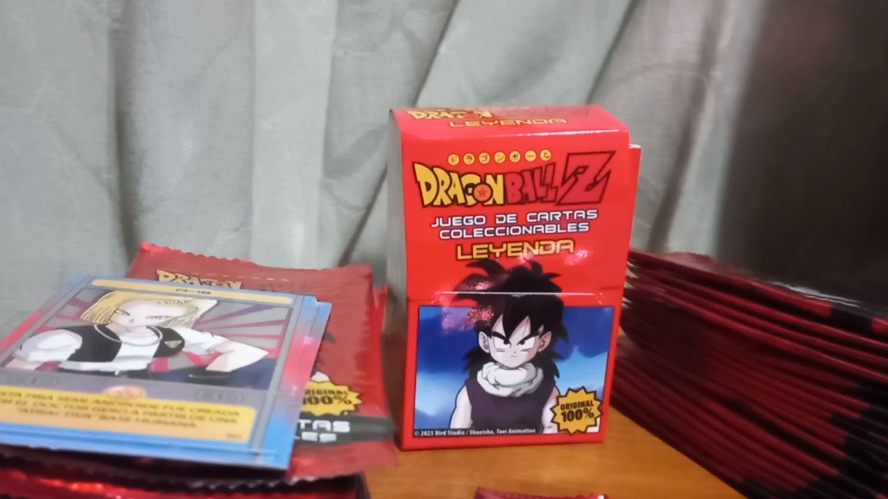 Unboxing Cartas Dragon Ball Z Leyenda 2025 Expansión 4 
