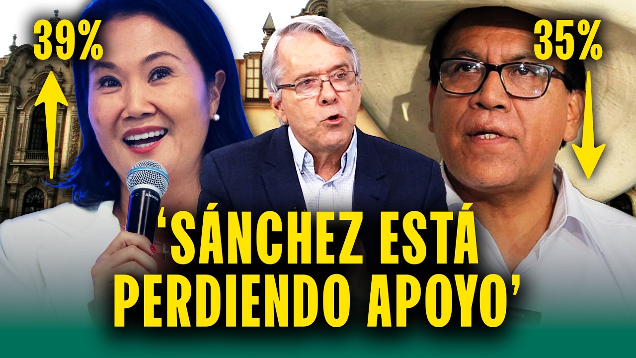 Keiko Fujimori lidera intenci&oacute;n de voto seg&uacute;n IPSOS: &iquest;S&aacute;nchez recuperar&aacute; apoyo tras debate?