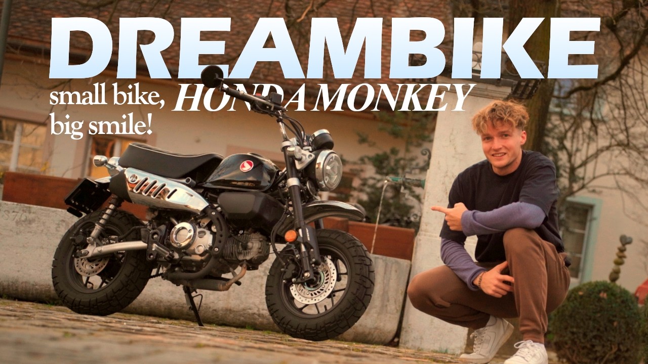 This is how I turned the HONDA MONKEY into my DREAM BIKE | Traumfaktor