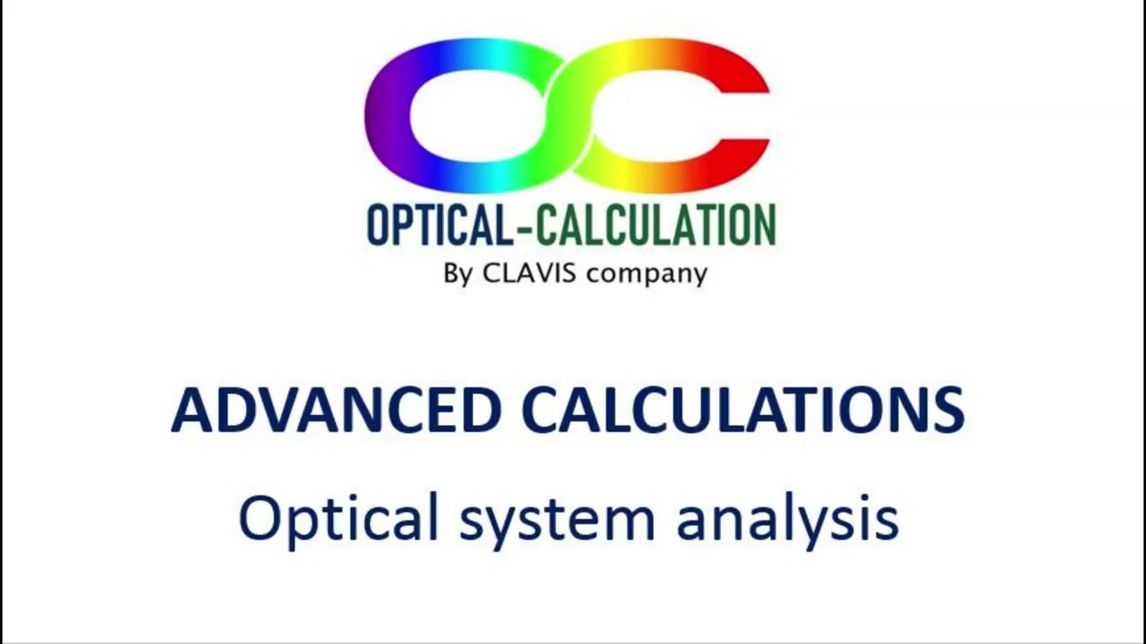 Quick view of how OPTICAL-CALCULATION works (old)