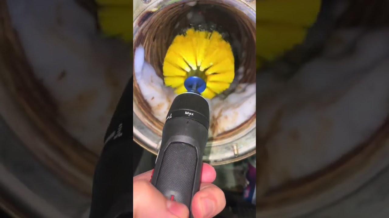 Hőcser&eacute;lő gan&eacute;z&aacute;s botmixerrel b&eacute;tateszt #g&aacute;zkaz&aacute;n #hőcser&eacute;lő #karbantart&aacute;s